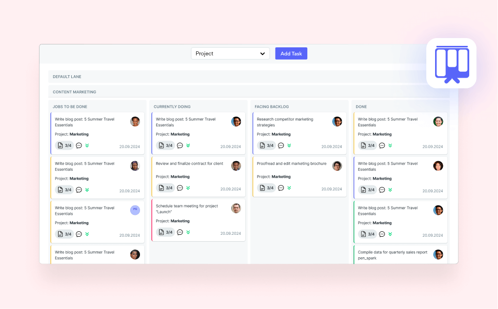 Virto Kanban Board App