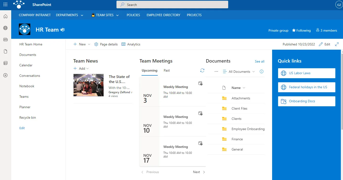 Microsoft SharePoint