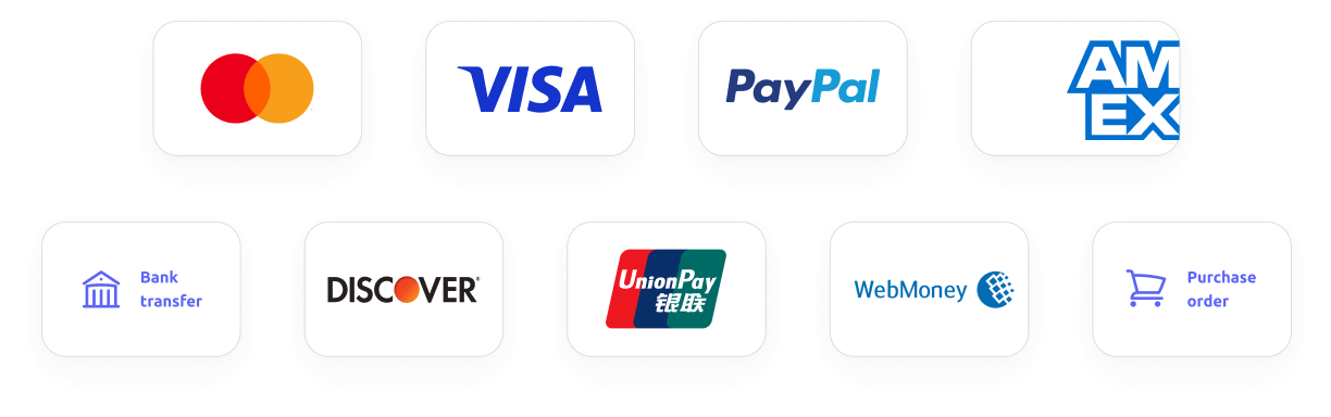 Payment methods