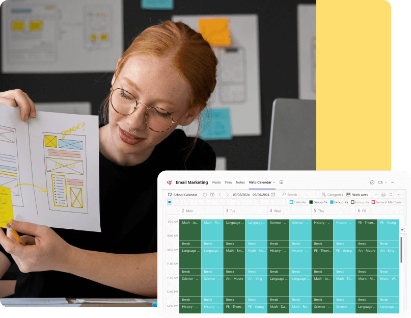 Comprehensive schedule visibility 